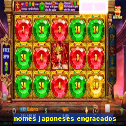 nomes japoneses engracados